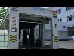 Tunnel 9brushes car washing machine is loaded and delivery to client’s warehouse!