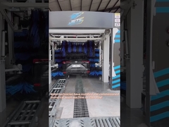 Kolon technician have installed tunnel car wash machine at Indonesia!Dated on 25th May！