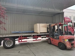 Kolon KL360-2dual arms car washing machine delivery to Taiwan!