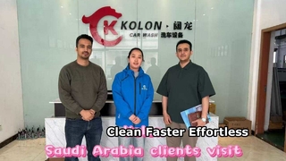 Kolon warmly welcome valued clients from Saudi Arabia visited our company