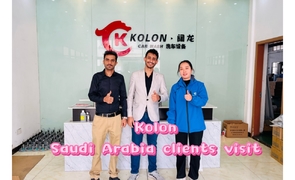 Kolon great to welcome our clients from Saudi Arabia to our factory today!