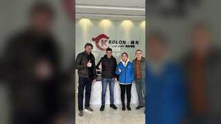 Warmly welcome our clients from Moldova come to visit our company !