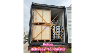 Kolon KL-360 Premium Touchless Car Wash Machines delivery to Russia!