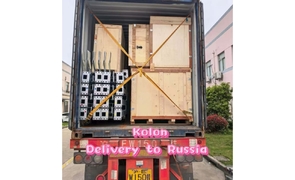 Kolon touchless car wash machine 6units of KL-360plus delivery to Russia!