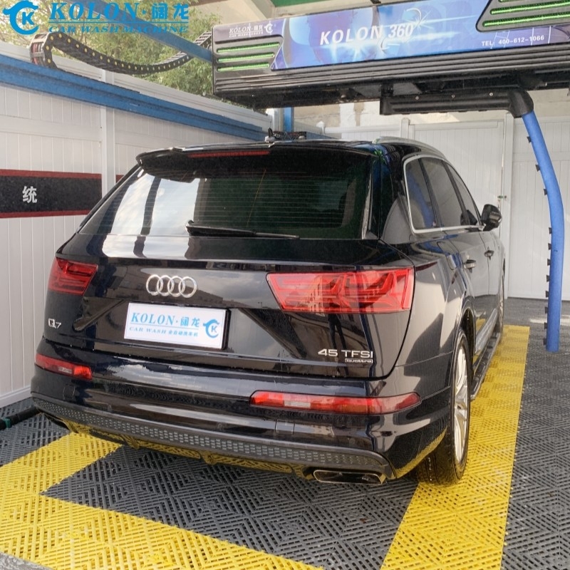 Labor Saving Automatic Touchless Car Washing Machine KL360-1 15kw Water Pump 12kw Air Dryer