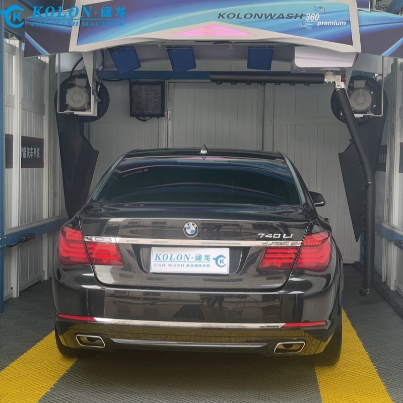 Automatic Touchless Contactless  touch-free  Car Wash Machine KL360 Premium 22kw Water Pump,33kw Air Dryer