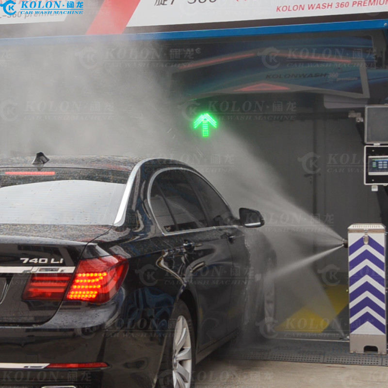 Automatic Touchless Contactless  touch-free  Car Wash Machine KL360 Premium 22kw Water Pump,33kw Air Dryer