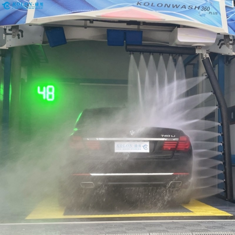 Automatic touch-free Car Wash Machine Equipment KL-360 PLUS 22kw Water Pump 22kw Fan