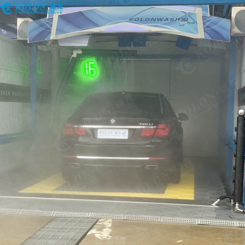 Automatic touch-free Car Wash Machine Equipment KL-360 PLUS 22kw Water Pump 22kw Fan