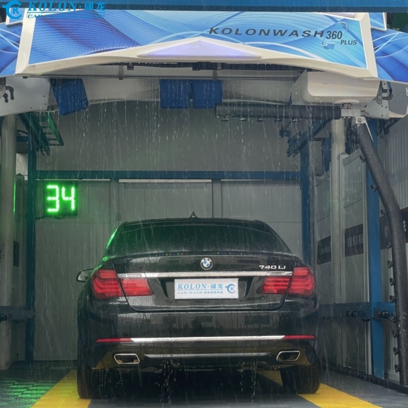 Automatic touch-free Car Wash Machine Equipment KL-360 PLUS 22kw Water Pump 22kw Fan