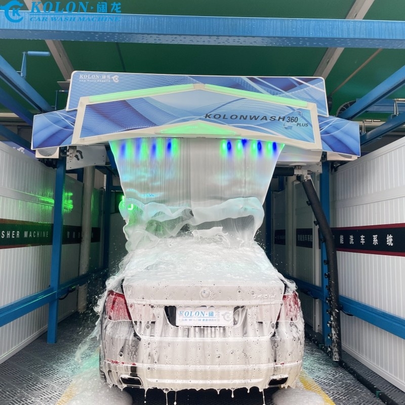 Automatic touch-free Car Wash Machine Equipment KL-360 PLUS 22kw Water Pump 22kw Fan