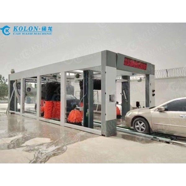 Tunnel Continuous Type Long Full Automatic Car Washing Machine