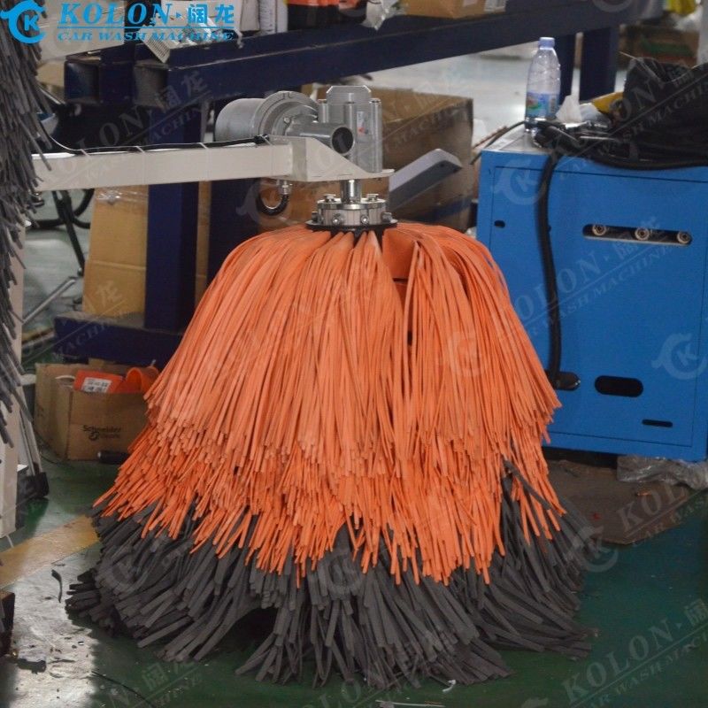 Kolon Roll Over Bus Wash Machine with Soft Brushes and High Pressure Water System for Thorough Cleaning of Large Vehicles 5brushes