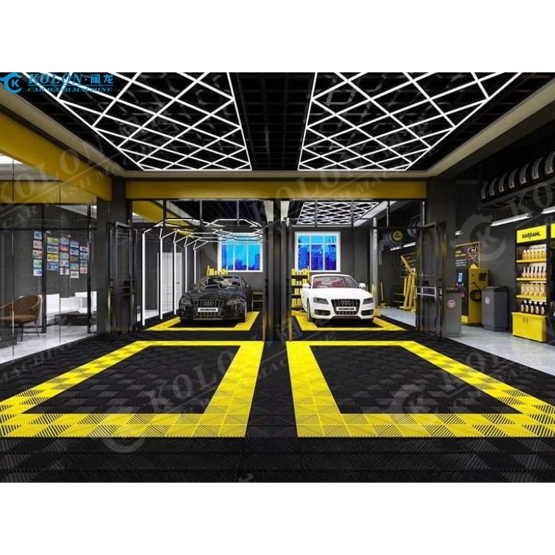Plastic PP Interlocking Garage Floor Tile 2.0cm 3.0cm 4.0cm 5.0cm 6.0cm