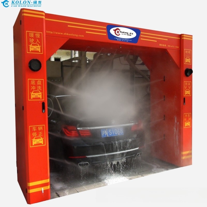 high pressure roll-over touchless contactless car washing machine KL-518C French Schneider Electric  USD4800 EXW