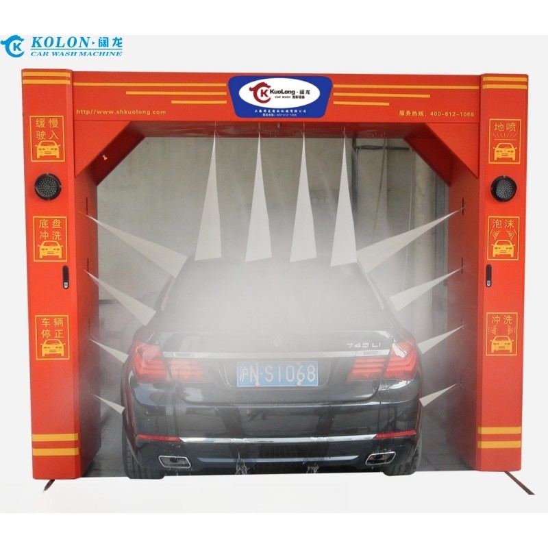 high pressure roll-over touchless contactless car washing machine KL-518C French Schneider Electric  USD4800 EXW