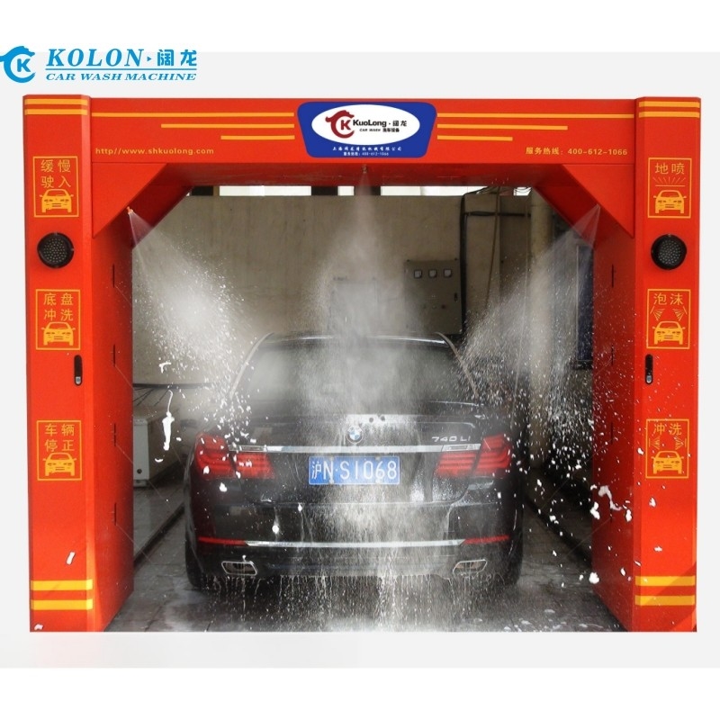 high pressure roll-over touchless contactless car washing machine KL-518C French Schneider Electric  USD4800 EXW