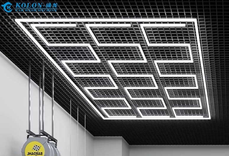 Ceiling Detail LED Light For Commercial Auto Show LED Garage Work Light