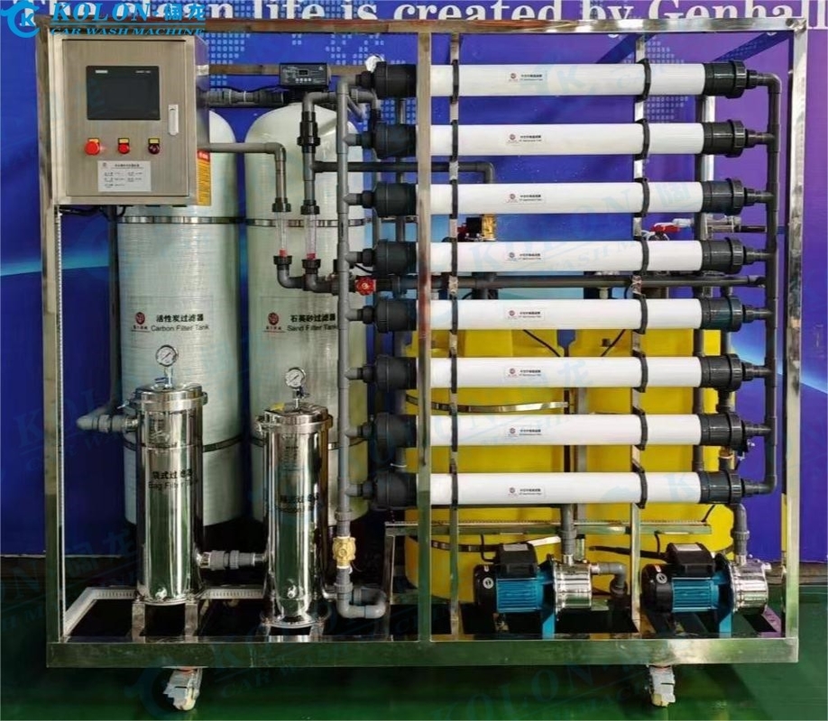 Kolon 6 steps process water system State of the Art Stainless Steel Waste Water Treatment System