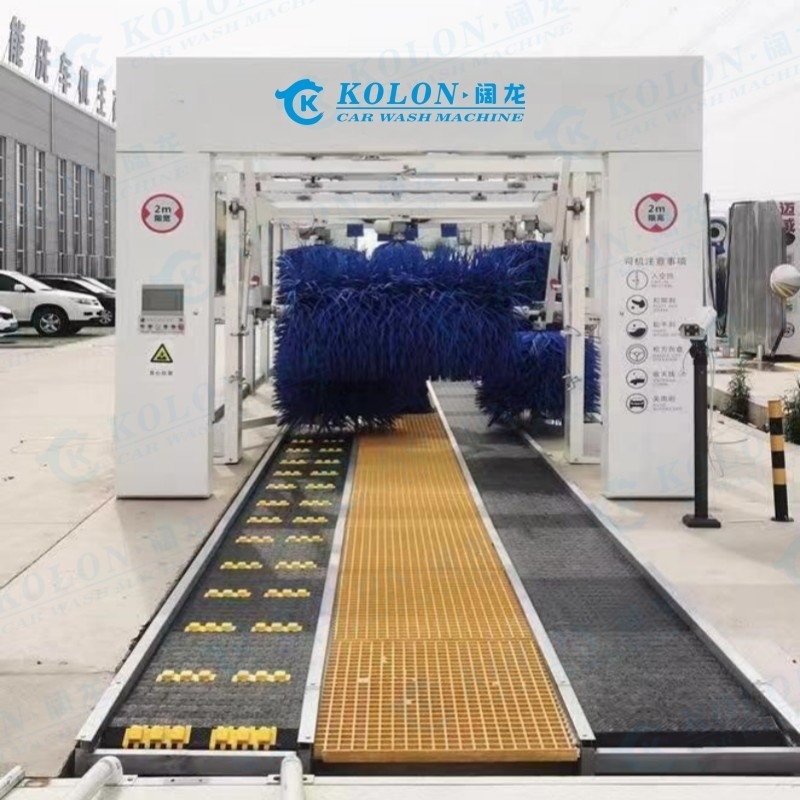 Automatic Tunnel Type Belt Car Wash Equipment With Whatsapp Contact 8617765180874