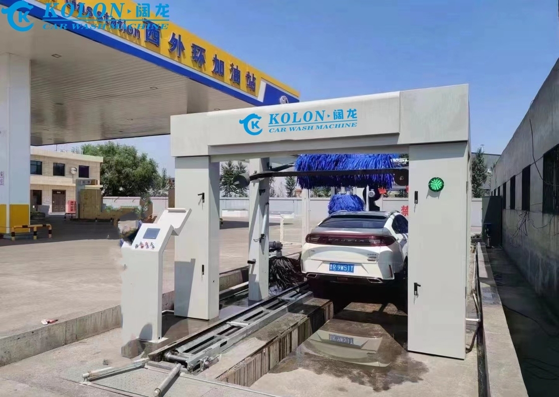 Water Supply DN25mm/Waterflow Rate≥80L/min Car Wash Tunnel Equipment For Cleaning