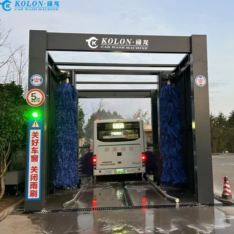 Time Saving 3-5 Minutes Per Car Bus Cleaning Machine with Unlimited Max Length