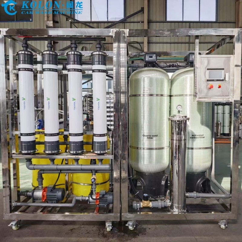 Kolon 4 m ³ / H,6 steps process water system State of the Art Stainless Steel Waste Water Treatment System
