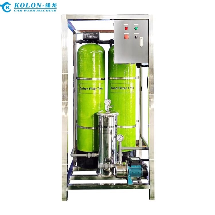Kolon Silver Waste Water Treatment System Stainless Steel Frame Five-stage Filtration System