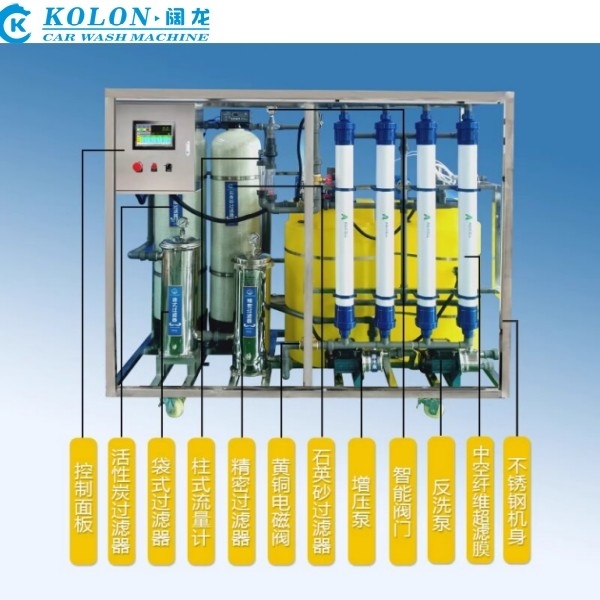 Kolon Full Range Purification Deodorization Standard Reusedual Use High Pressure Cleaner Stainless Steel Waste Water Treatment System