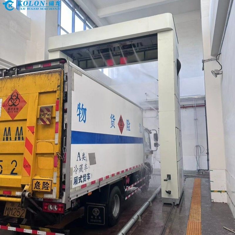 Kolon Upgrade Your Bus Cleaning Process with Our High-Performance Bus Wash Machine Choice