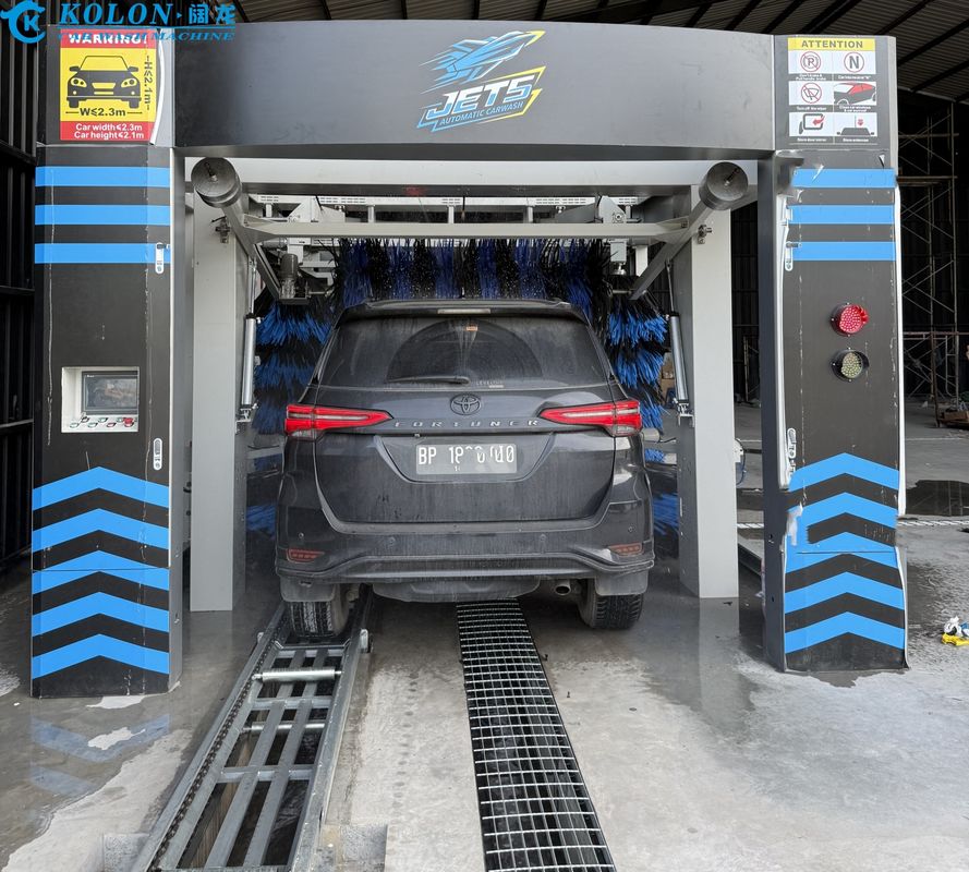 Kolon Innovative and Advanced Tunnel Car Wash Machine for Superior and Precise Cleaning