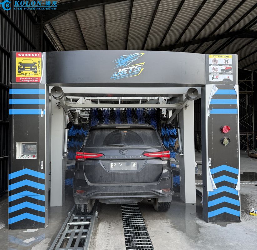 Kolon Innovative and Advanced Tunnel Car Wash Machine for Superior and Precise Cleaning