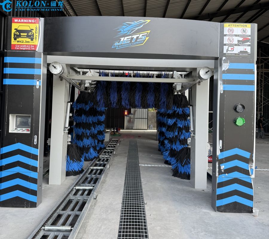 Kolon Innovative and Advanced Tunnel Car Wash Machine for Superior and Precise Cleaning