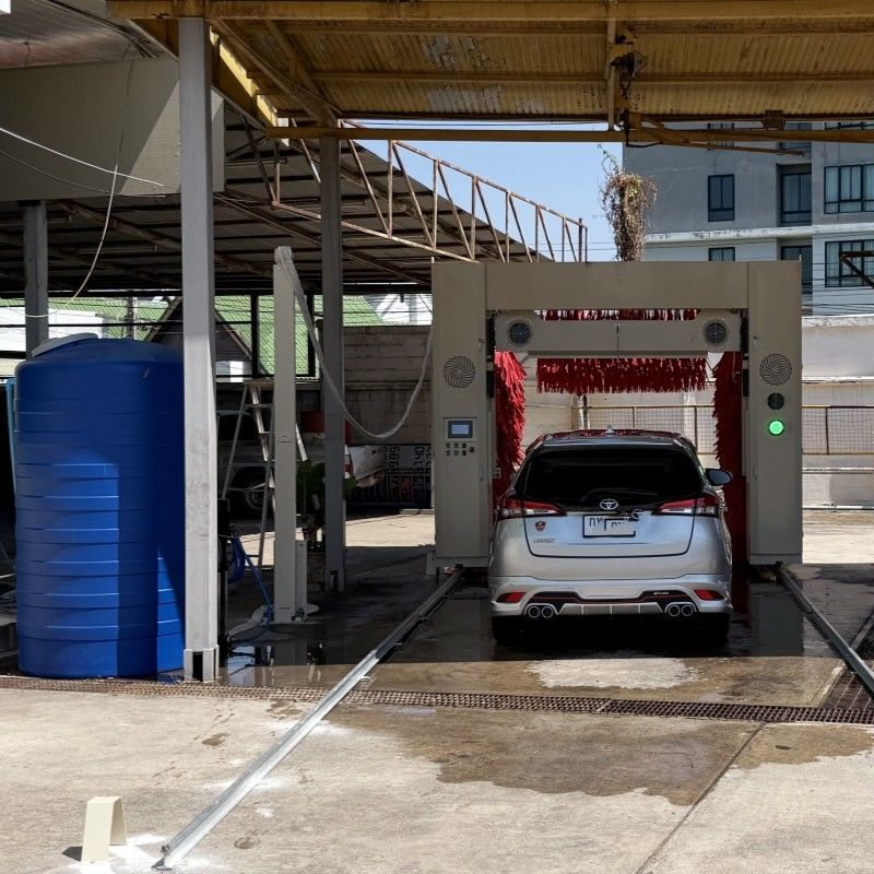 Kolon Hot Dip Galvanized Steel Frame for Durability and Corrosion Resistance in the Full Automatic Roll-Over Car Wash Machine