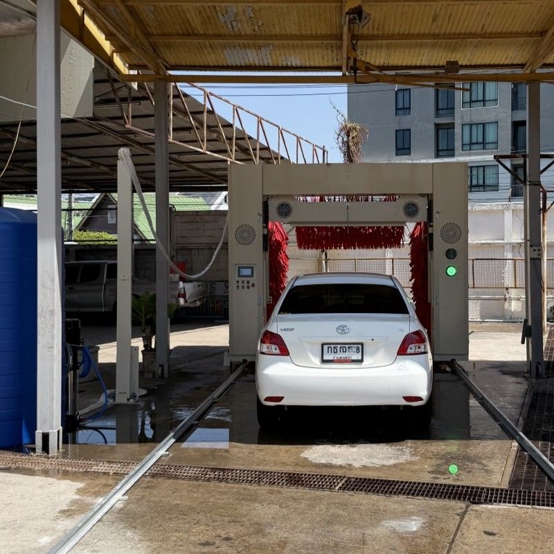 Kolon Hot Dip Galvanized Steel Frame for Durability and Corrosion Resistance in the Full Automatic Roll-Over Car Wash Machine
