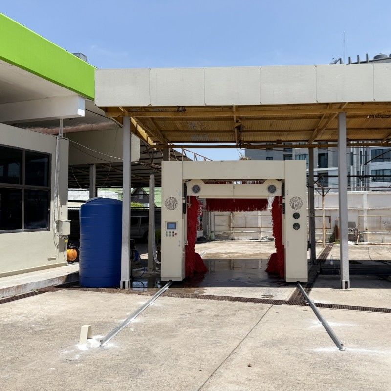 Kolon Hot Dip Galvanized Steel Frame for Durability and Corrosion Resistance in the Full Automatic Roll-Over Car Wash Machine