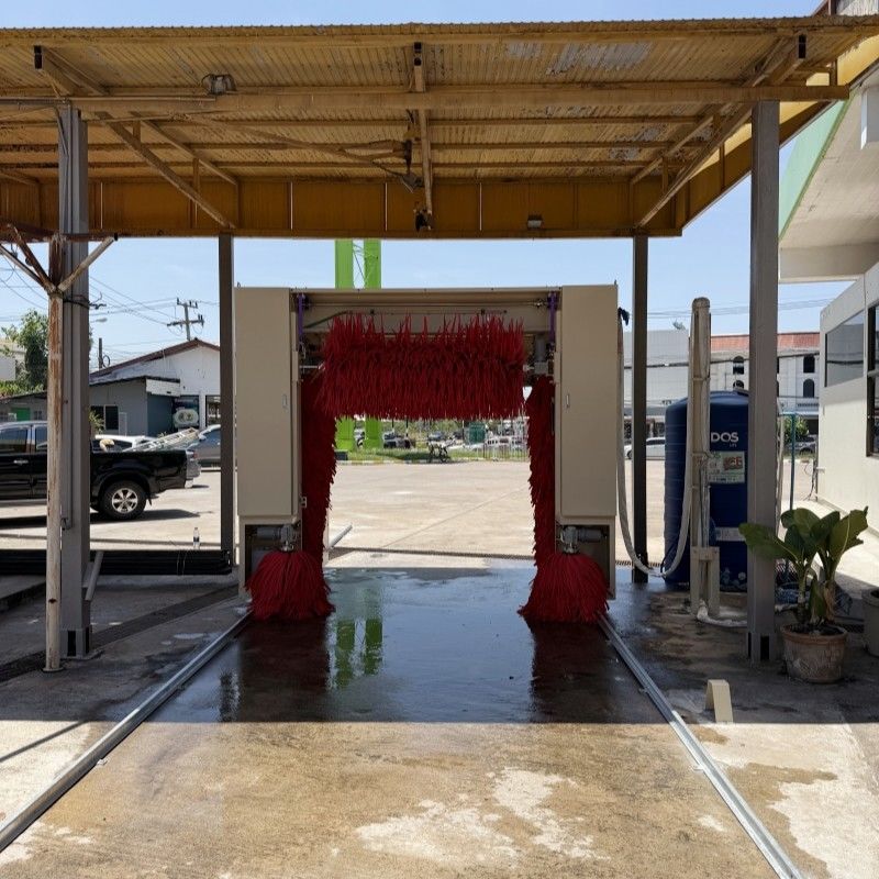 Kolon Hot Dip Galvanized Steel Frame for Durability and Corrosion Resistance in the Full Automatic Roll-Over Car Wash Machine