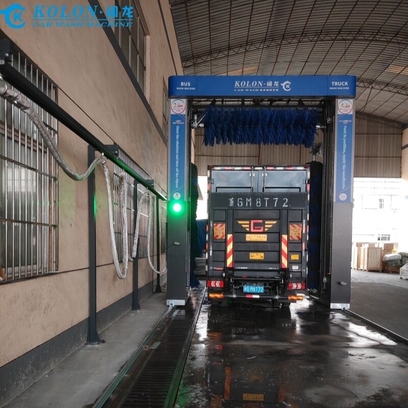 Kolon Heavy Duty Bus Wash Machine Designed to Handle Frequent and Provide Uniform Cleaning Results Across Diverse Bus Models