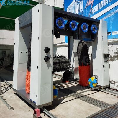 Roll Over 7 Brushes Automatic Car Washing Machine