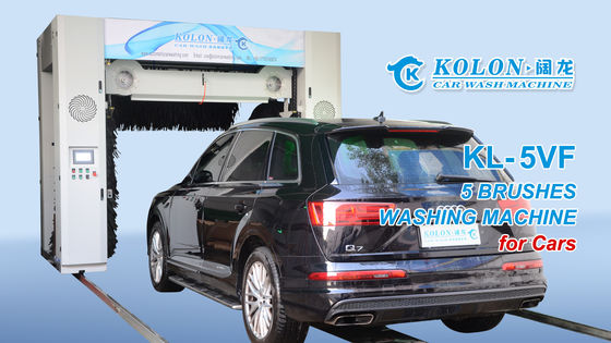 5 Brushes Automatic Rollover Car Wash Machine Blower Automatically