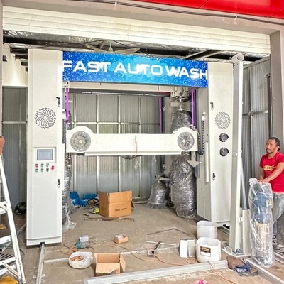 15cars/hour Car Washer with Foam Spraying Quick Washing Time
