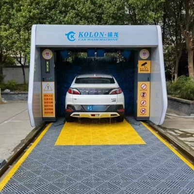 5-Brush Gantry Heavy Duty Stainless Steel Rollover Car Wash Machine vehicle