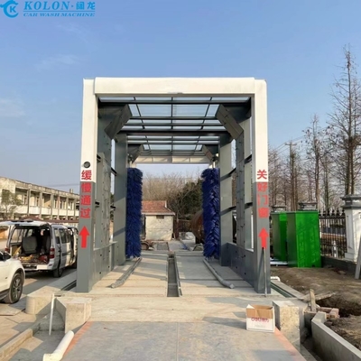 Environmentally-Friendly Bus Wash Machine For Sustainable Vehicle Cleaning
