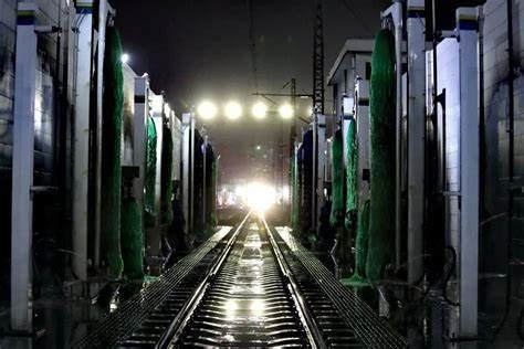 Kolon Efficient Train Washing Machine heavy vehicle washing automatically cleaning machine